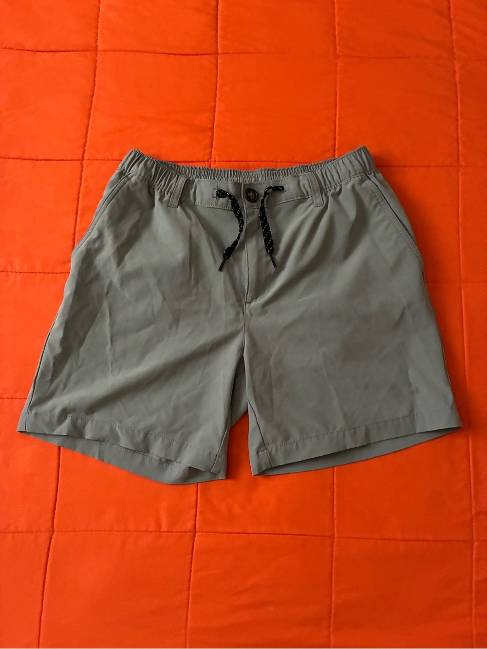 Chubbies Shorts Mens Medium Gray Regular Fit Stretch Swim Trunks
